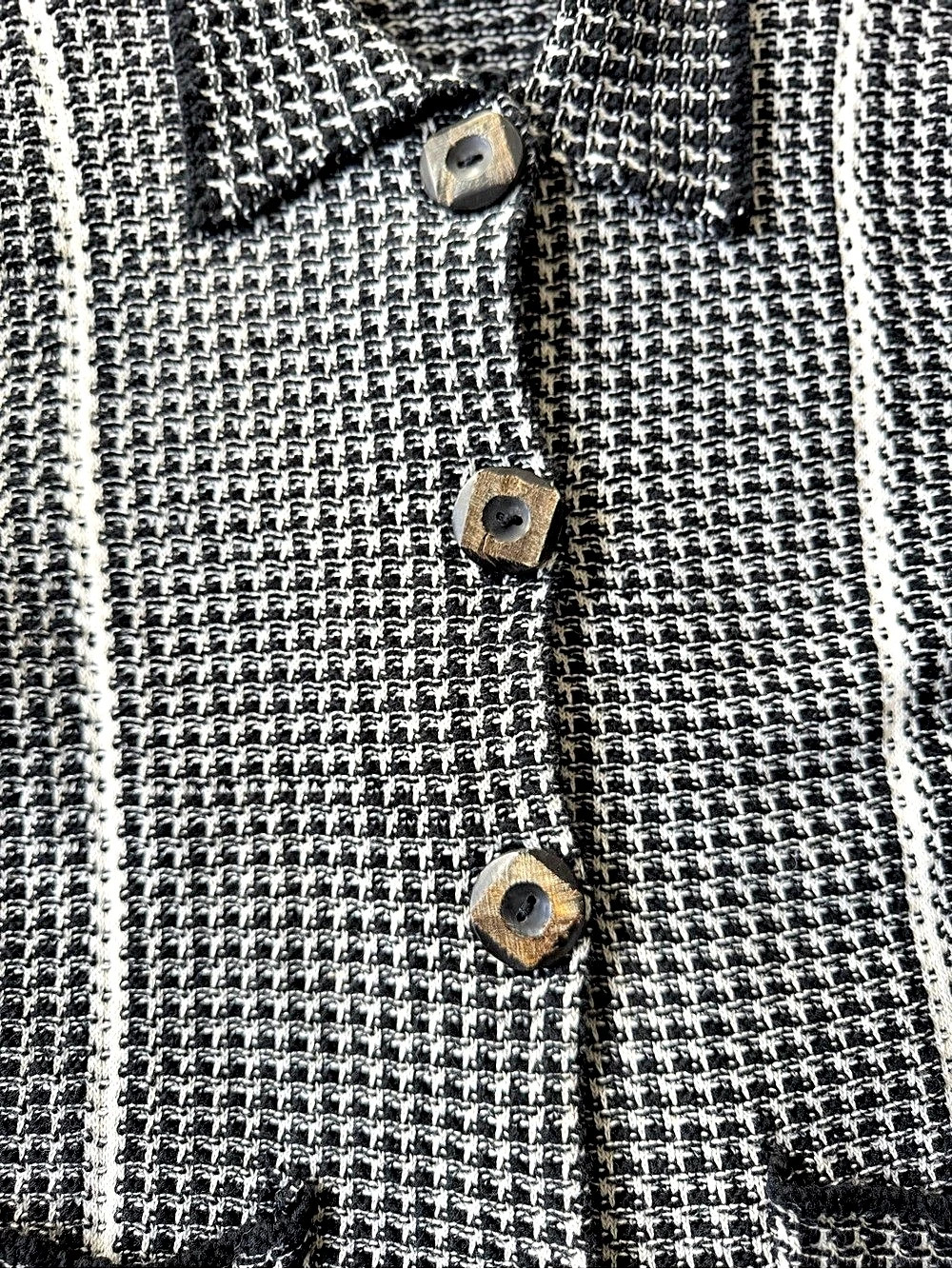 Willow Checkered Blazer in Black & White Like New - L - Picture 6 of 7